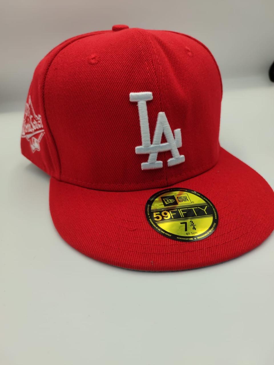 New Era LA Dodgers 59FIFTY World Series Fitted Cap – All Red