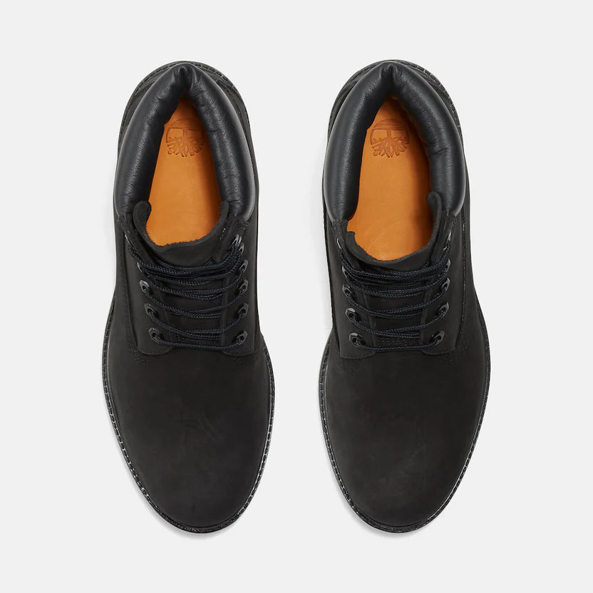Timberland 6-Inch Premium Waterproof Boots – All Black Nubuck
