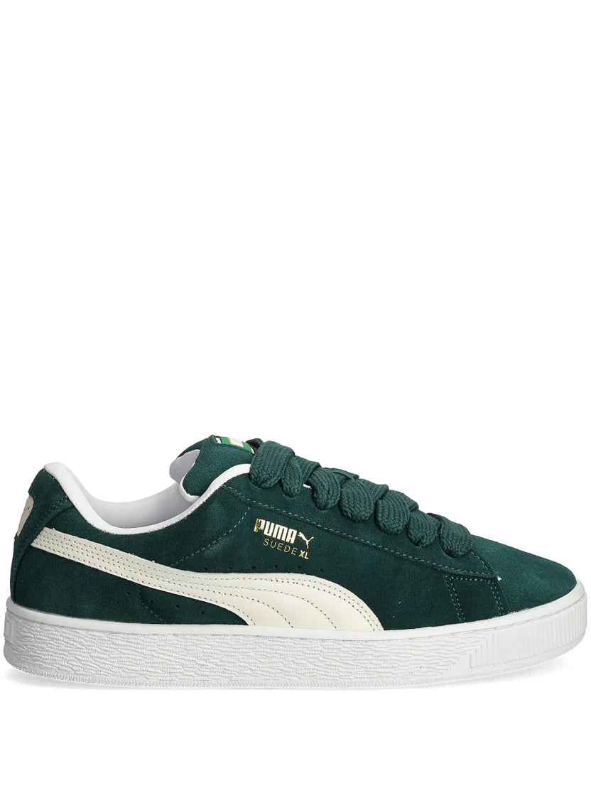 Puma Suede XL Sneaker "Forest Green/White"