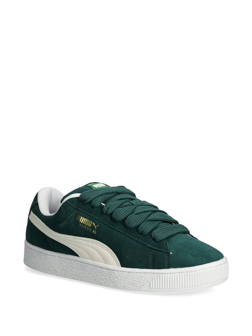 Puma Suede XL Sneaker "Forest Green/White"