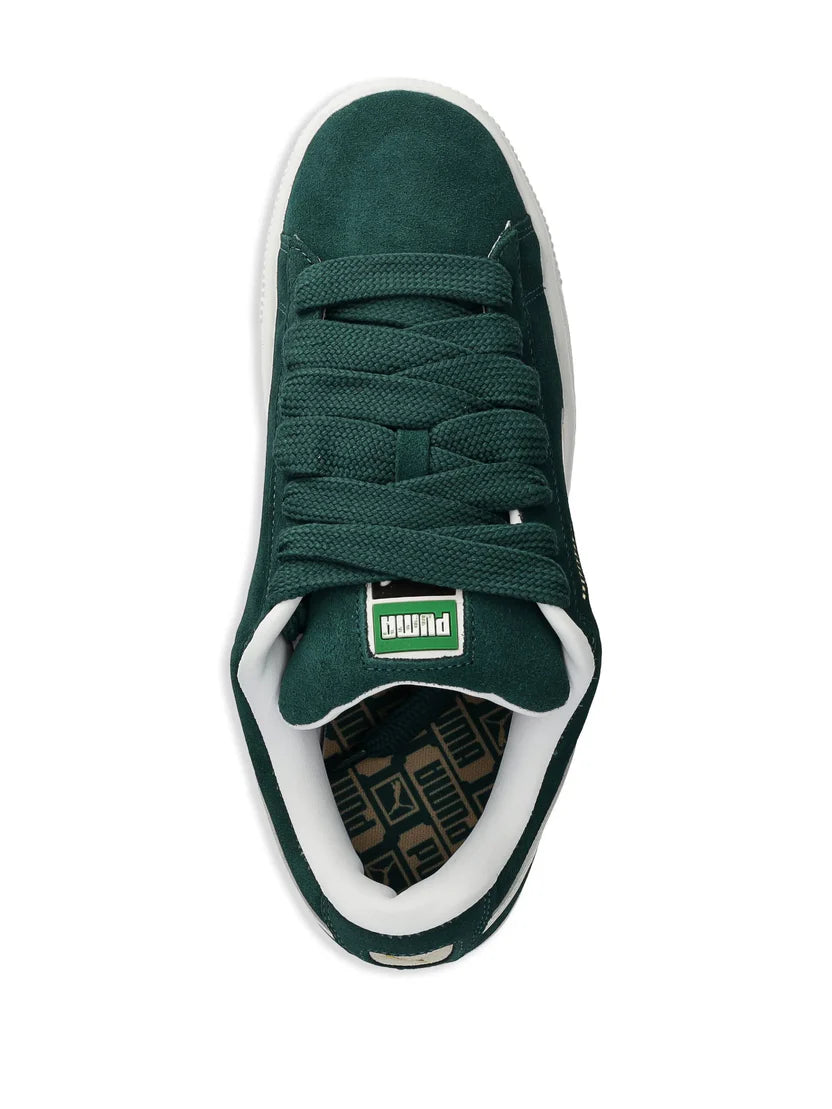 Puma Suede XL Sneaker "Forest Green/White"