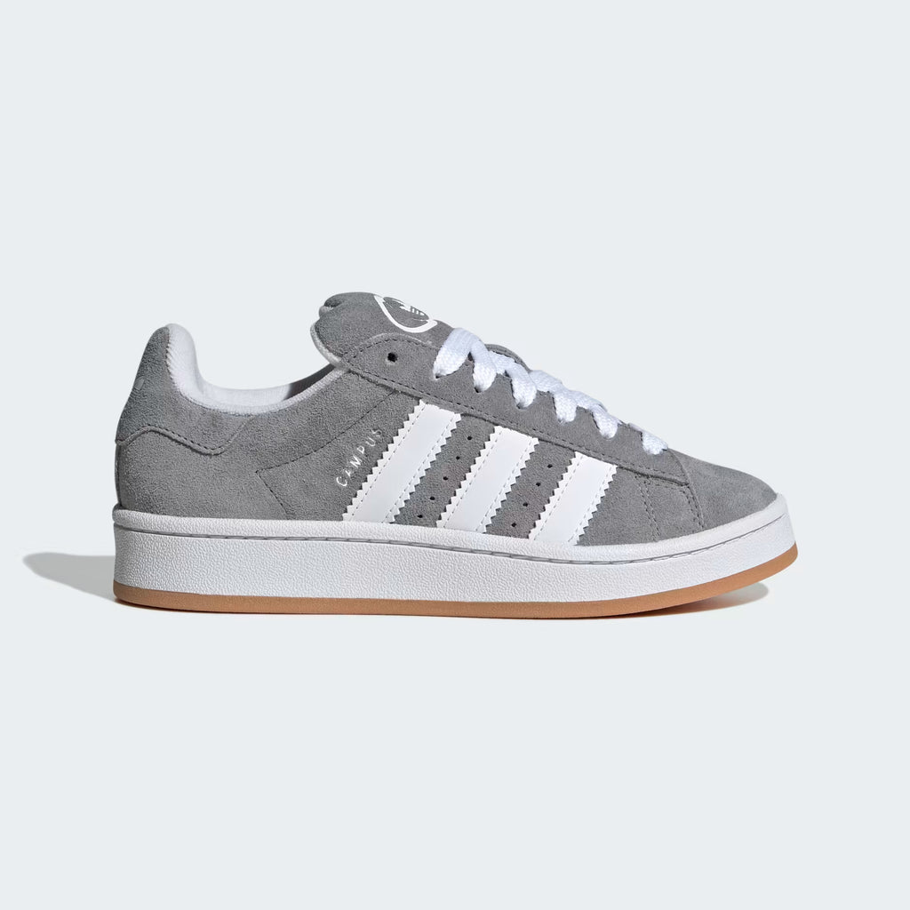 Adidas Campus 00s Shoes – Grey Three / Cloud White / Cloud White
