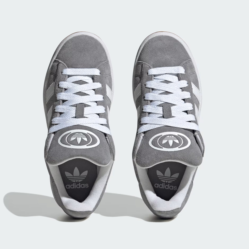 Adidas Campus 00s Shoes – Grey Three / Cloud White / Cloud White