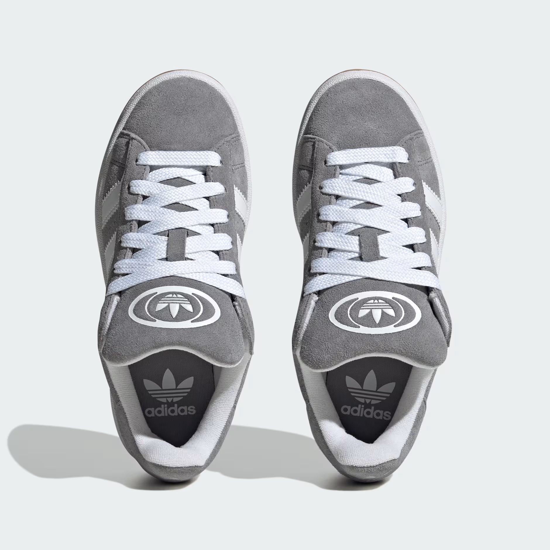 Adidas Campus 00s Shoes – Grey Three / Cloud White / Cloud White