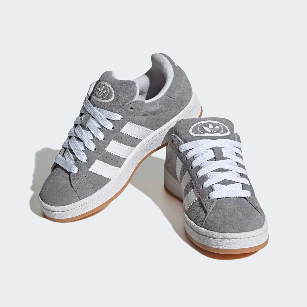 Adidas Campus 00s Shoes – Grey Three / Cloud White / Cloud White