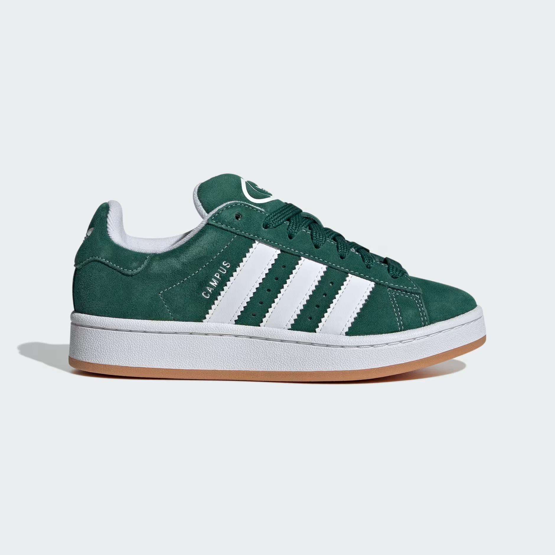 Adidas Campus 00s Shoes – Dark Green / Cloud White / Off White