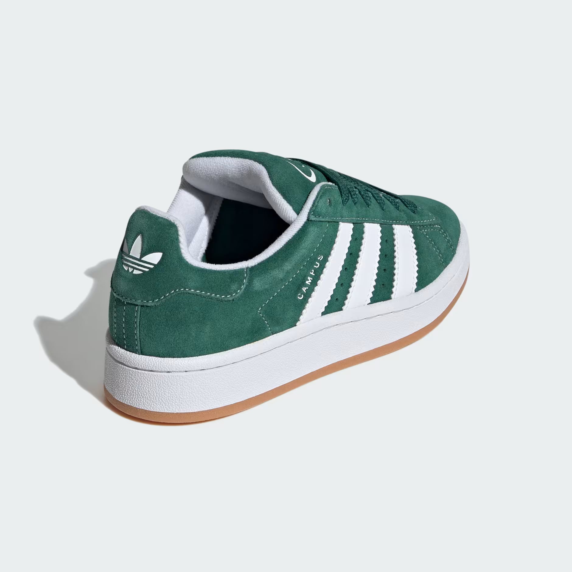 Adidas Campus 00s Shoes – Dark Green / Cloud White / Off White