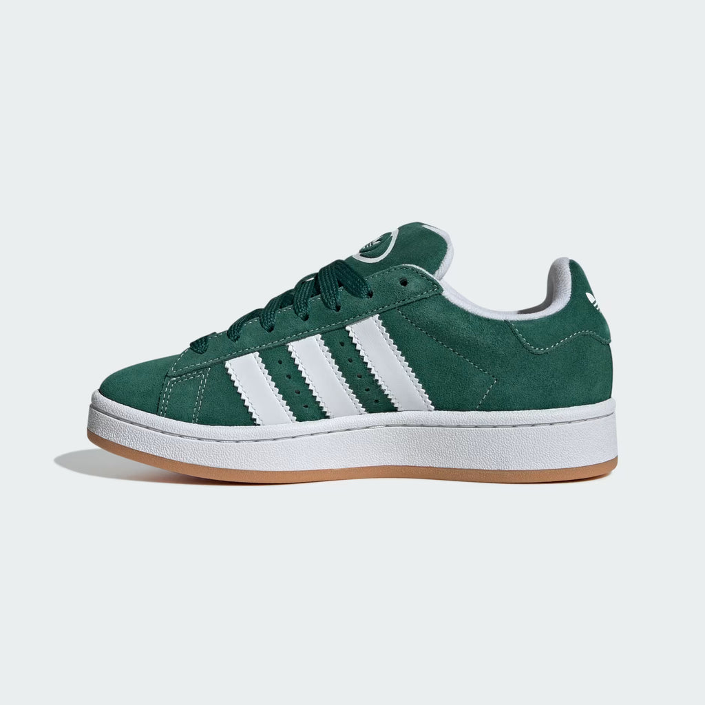 Adidas Campus 00s Shoes – Dark Green / Cloud White / Off White