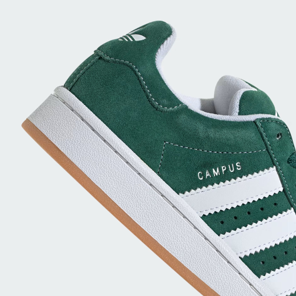 Adidas Campus 00s Shoes – Dark Green / Cloud White / Off White