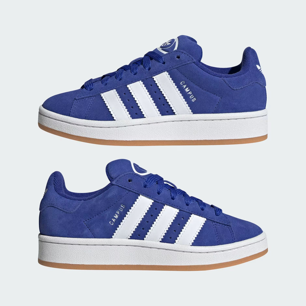 Adidas Campus 00s Shoes – Semi Lucid Blue / Cloud White / Gum