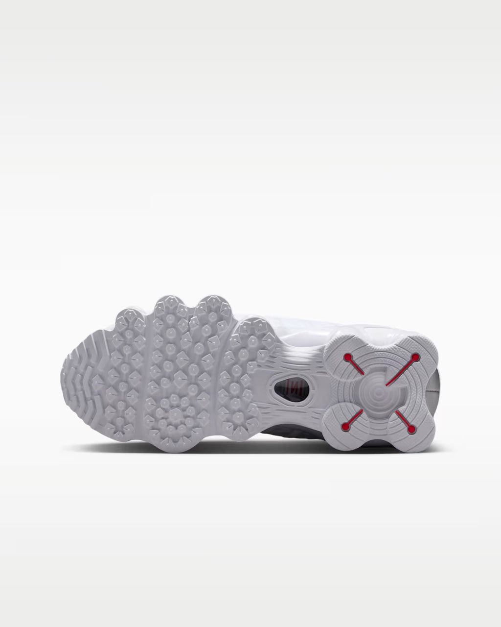 Nike Shox TL – White/Metallic Silver/Max Orange