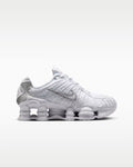 Nike Shox TL – White/Metallic Silver/Max Orange