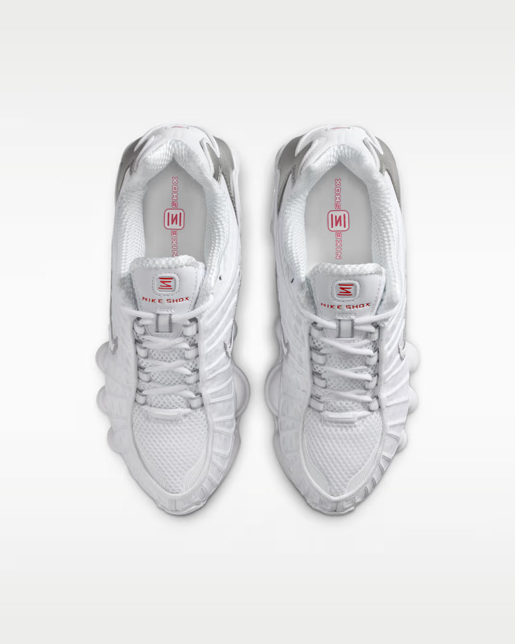 Nike Shox TL – White/Metallic Silver/Max Orange