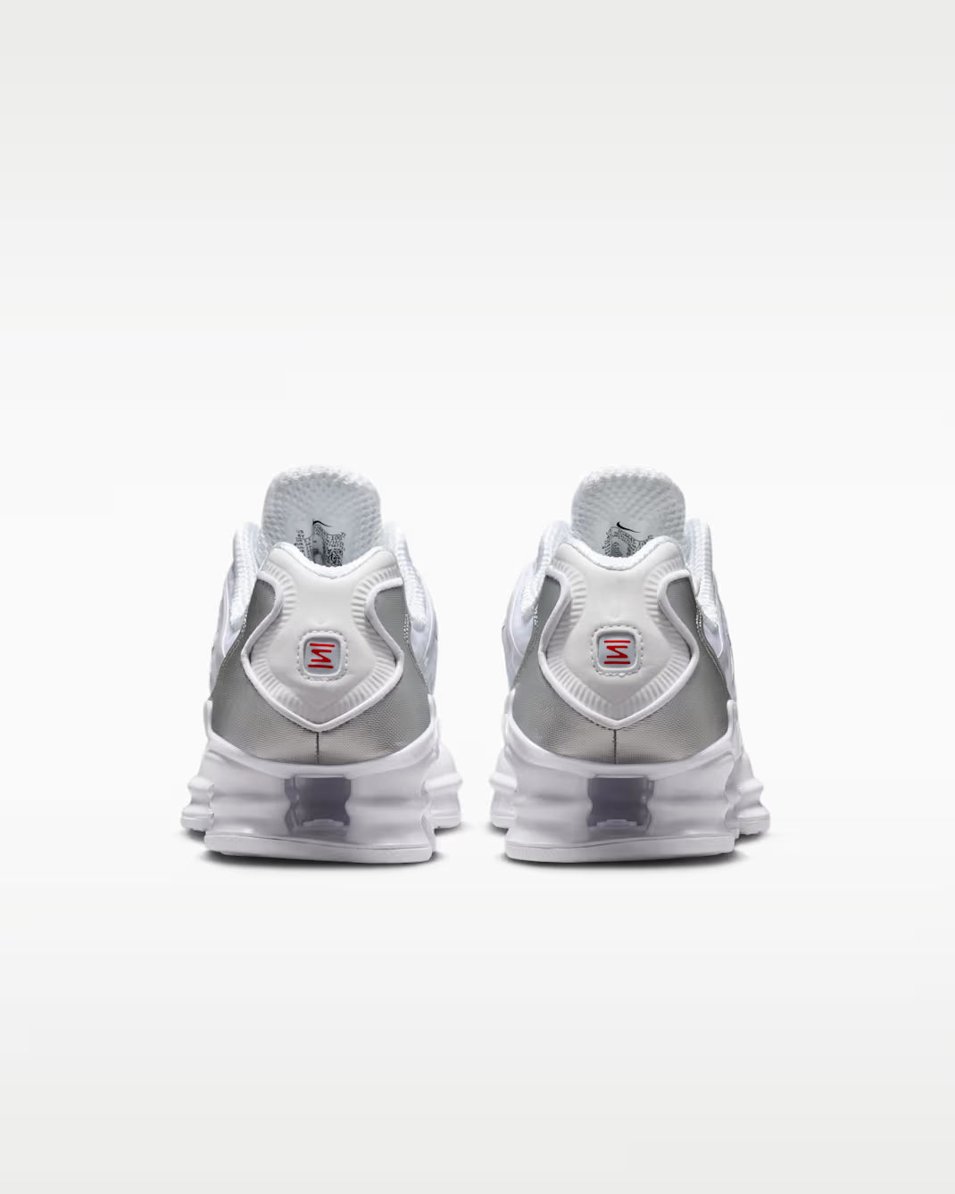 Nike Shox TL – White/Metallic Silver/Max Orange