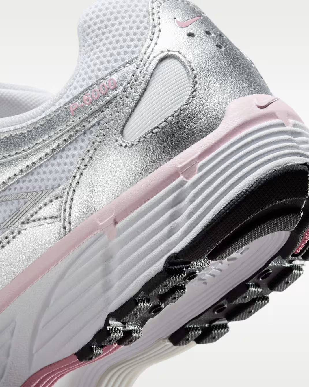 Nike P-6000 Women's Shoes – White / Elemental Pink / Black / Metallic Silver