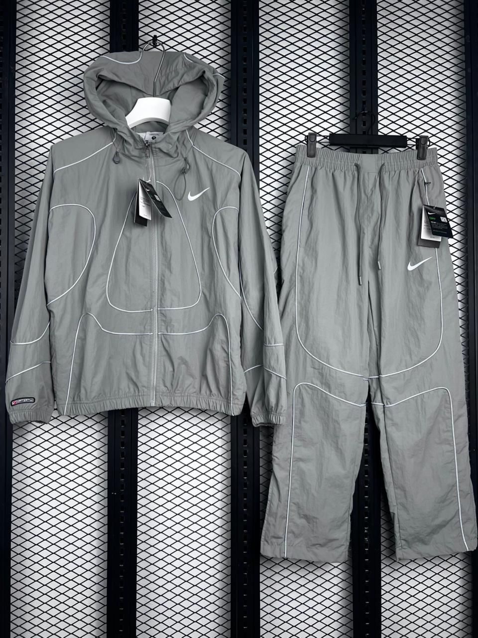 Nike Woven Tracksuit Set "Grey"