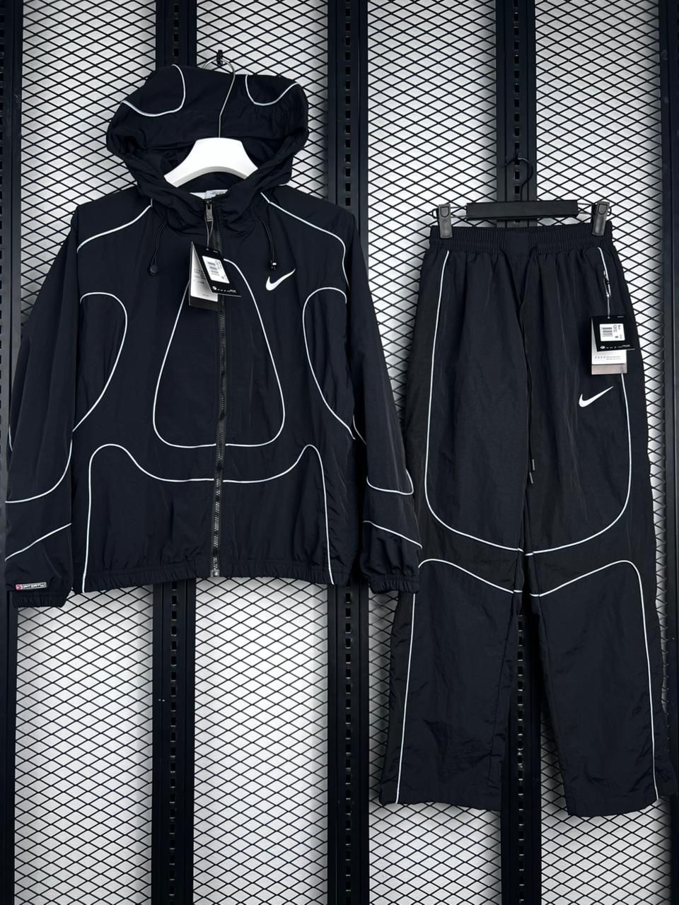 Nike Woven Tracksuit Set "Black"