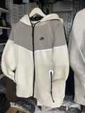 Nike Tech Fleece Tracksuit – Cream/Grey