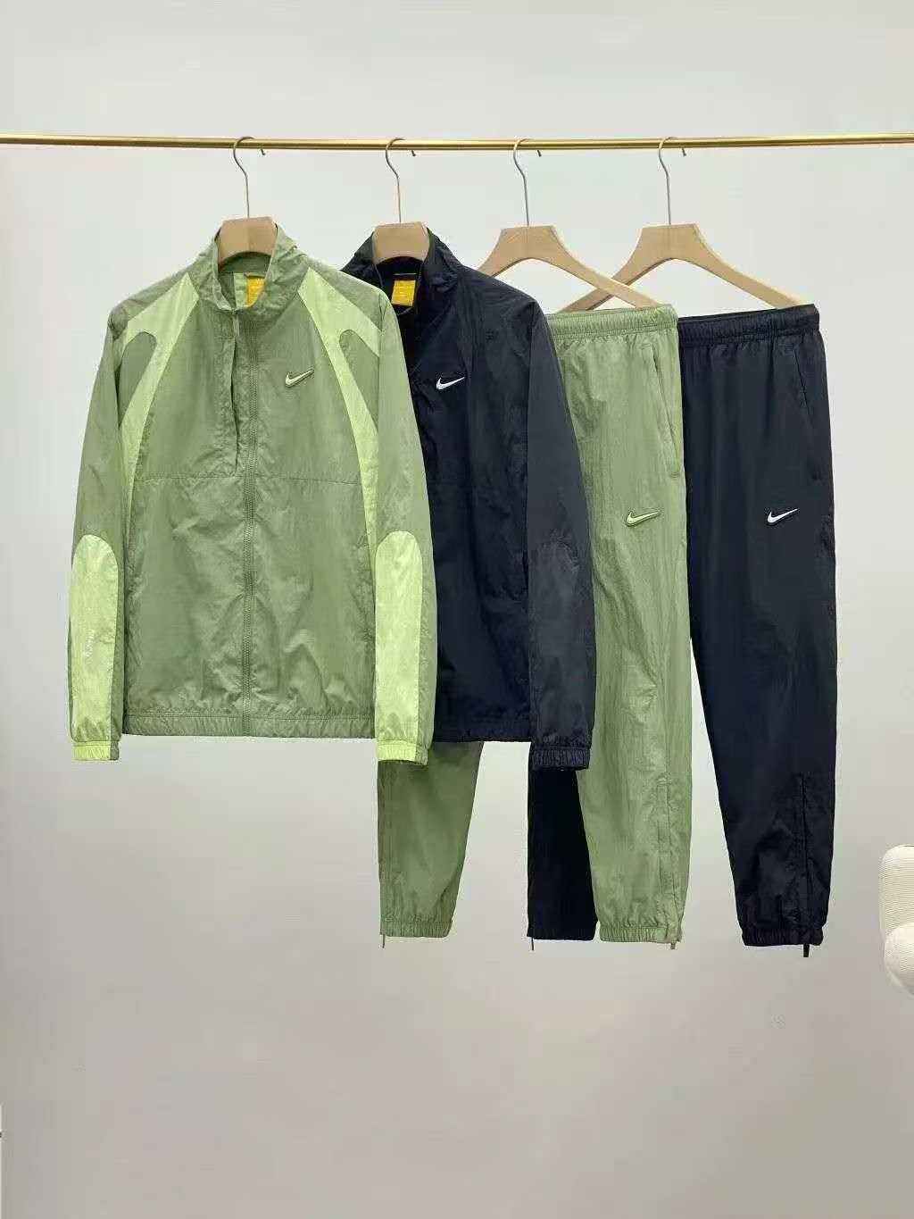 Nike x NOCTA Woven Tracksuit – Olive/Lime Green
