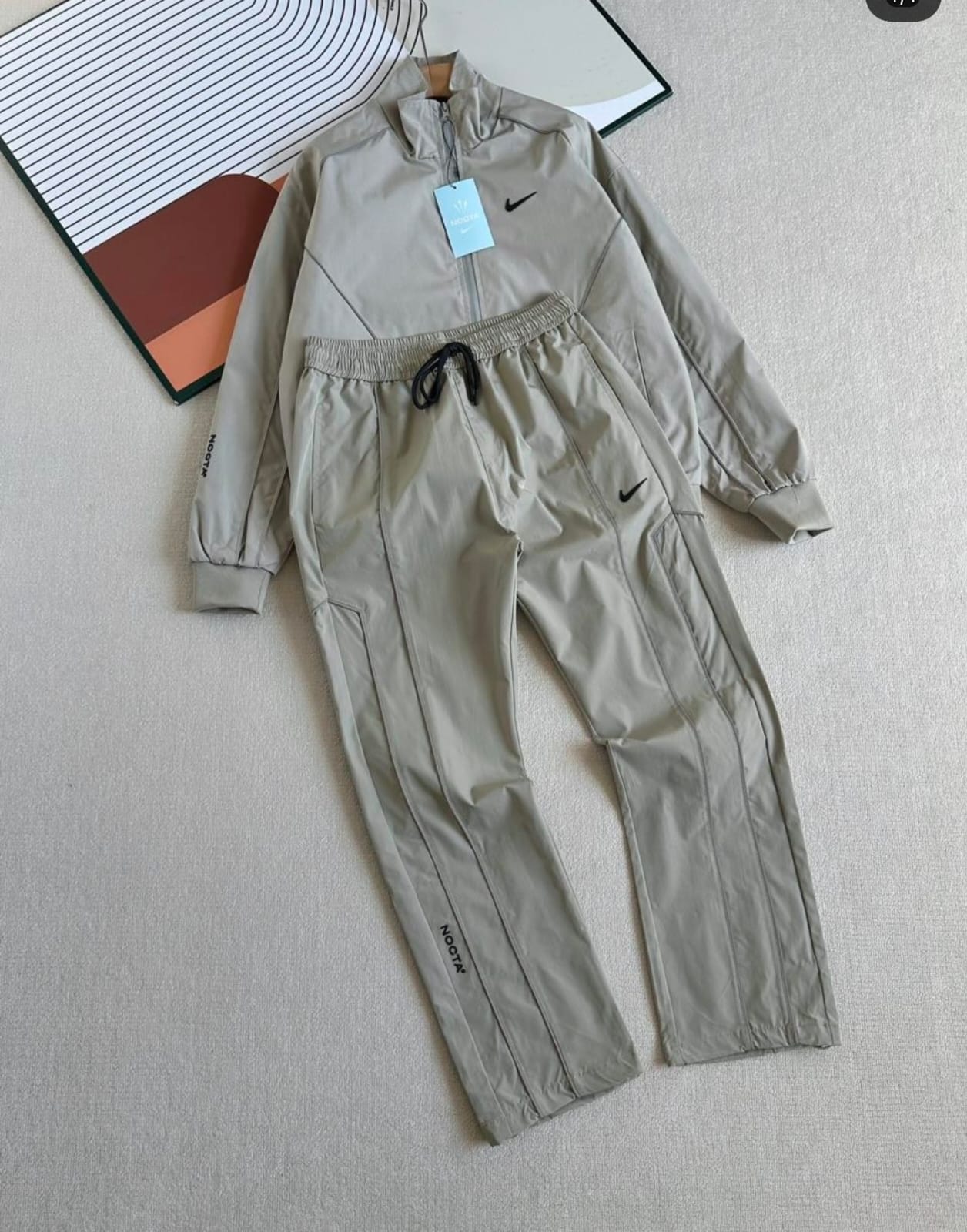 Nike x NOCTA Woven Tracksuit – Stone/Khaki