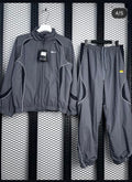 Nike Woven Tracksuit – Charcoal Grey/Black (Retro Edition)
