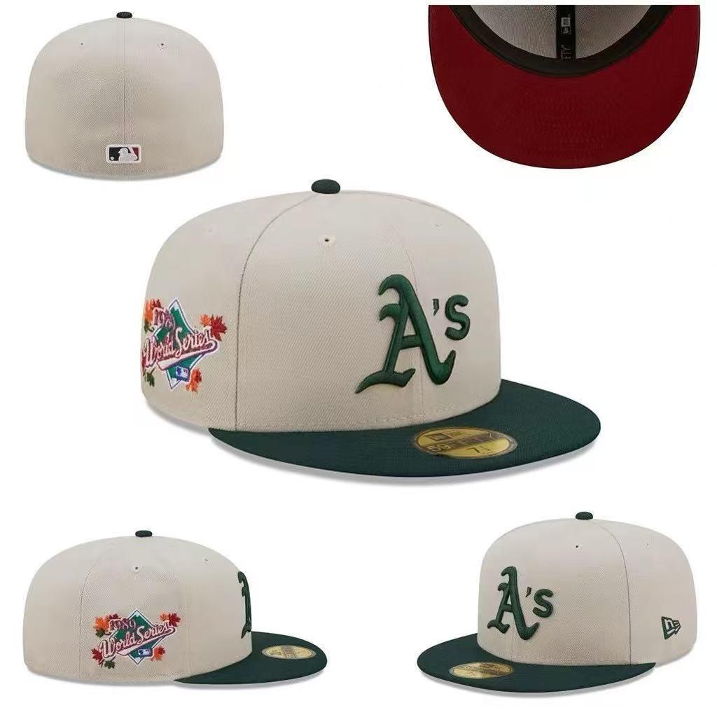 New Era Oakland A's 59FIFTY Fitted Cap – 1989 World Series Edition (Cream/Green)