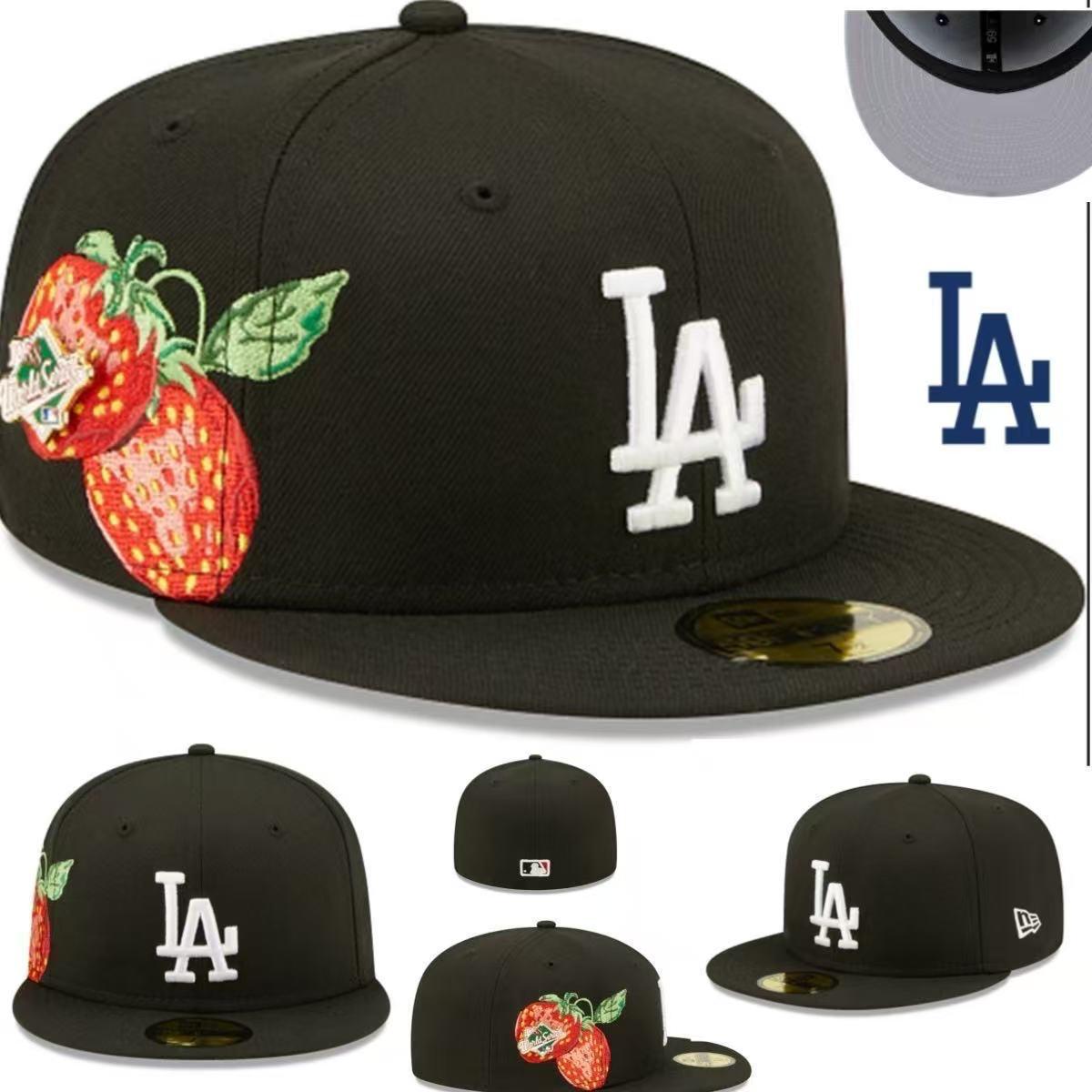 New Era LA Dodgers 59FIFTY Fitted Cap – Strawberry Edition