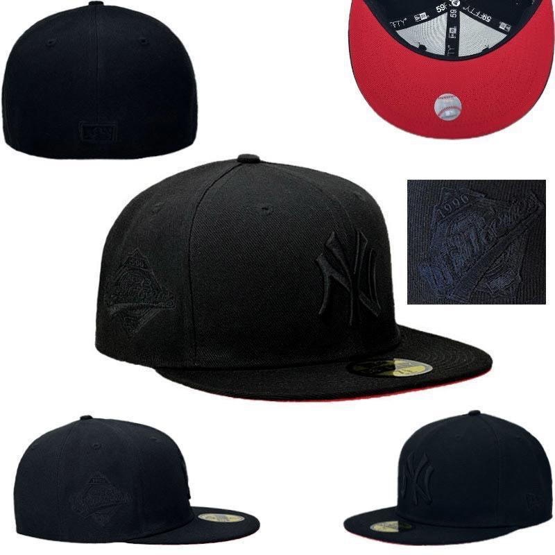 New Era NY Yankees 59FIFTY Fitted Cap – Black on Black World Series Edition