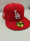 New Era LA Dodgers 59FIFTY Fitted Cap – World Series Edition (All Red)
