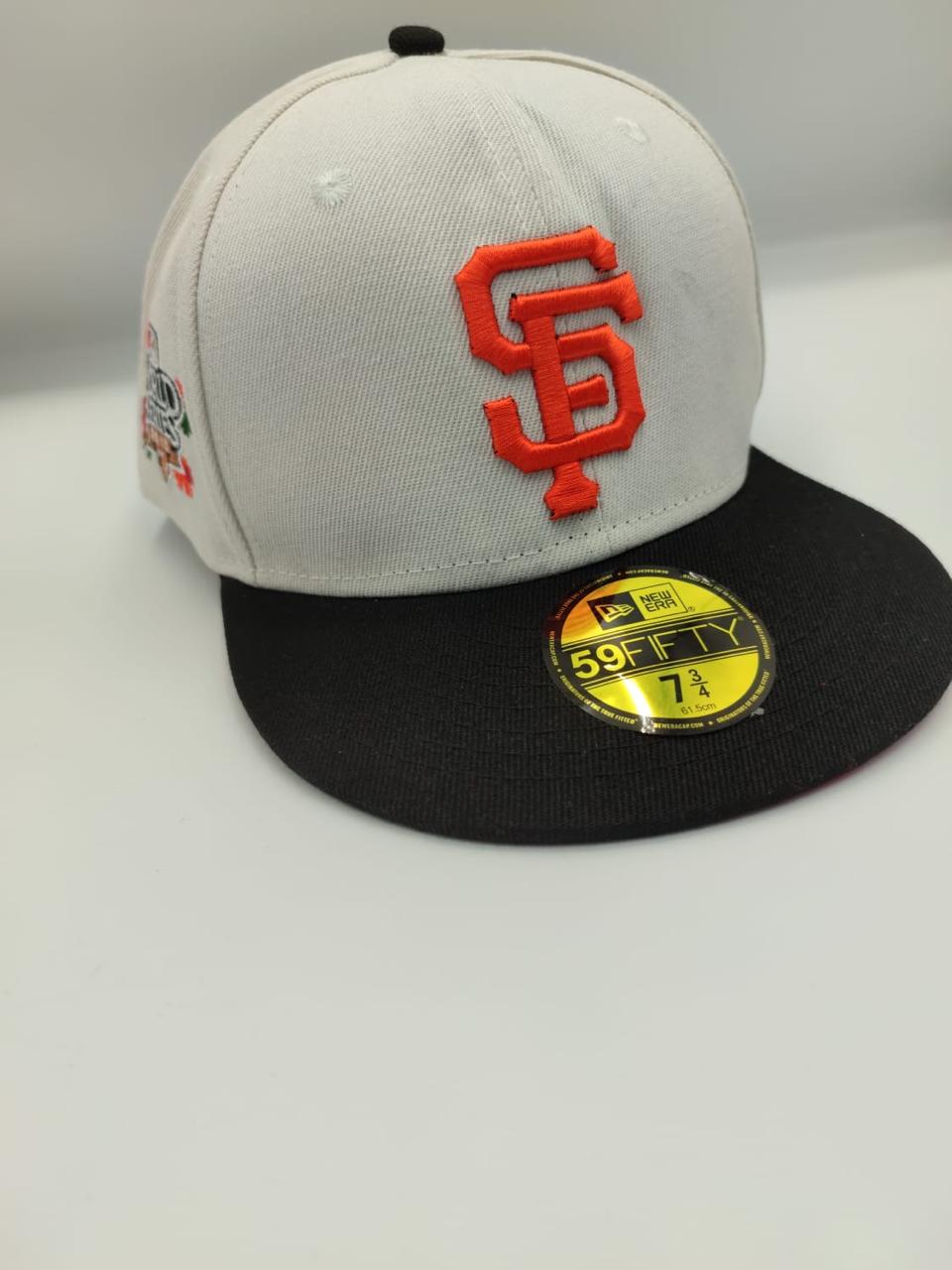 New Era San Francisco Giants 59FIFTY Fitted Cap – Two-Tone Edition (Cream/Black)