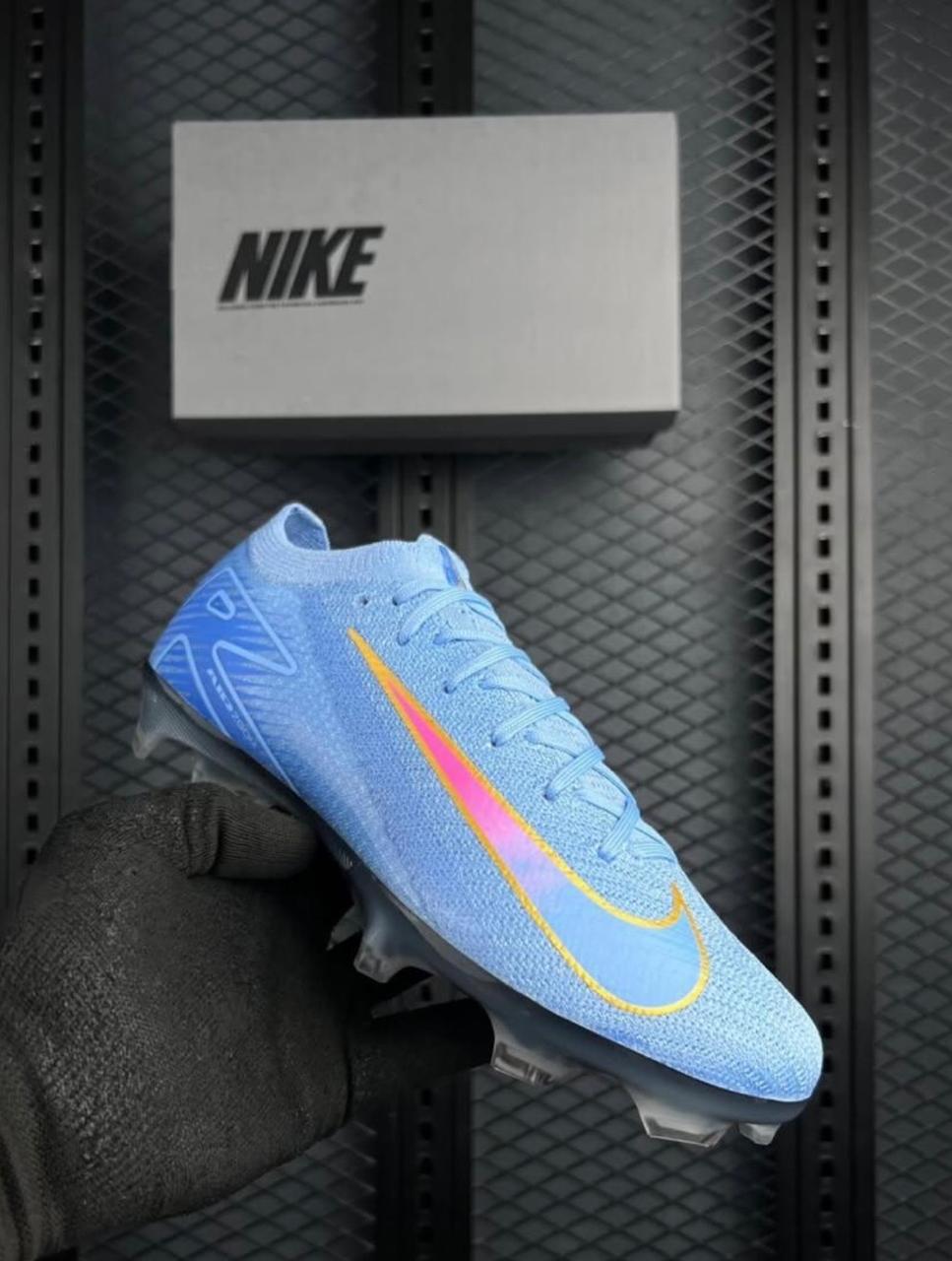 Nike Mercurial Vapor 16 Elite FG Football Boots – Blue/Iridescent