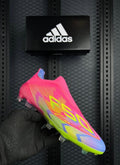 Adidas X Crazyfast Elite FG Football Boots – Neon Multicolour (Laceless)