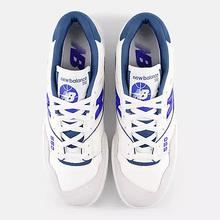 New Balance BB550EBL – White/Royal Blue