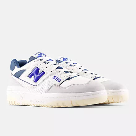 New Balance BB550EBL – White/Royal Blue