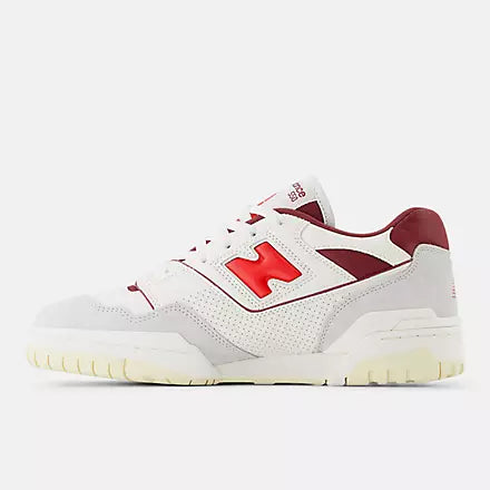 New Balance BB550EMR – Cream/Red/Burgundy