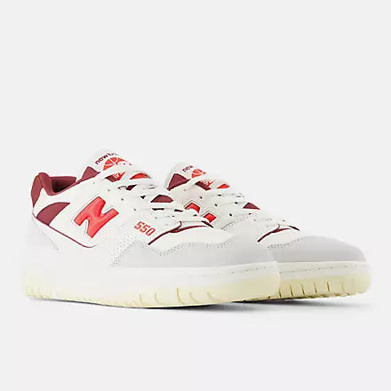 New Balance BB550EMR – Cream/Red/Burgundy