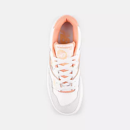 New Balance GSB550ER – White/Peach/Rose Gold