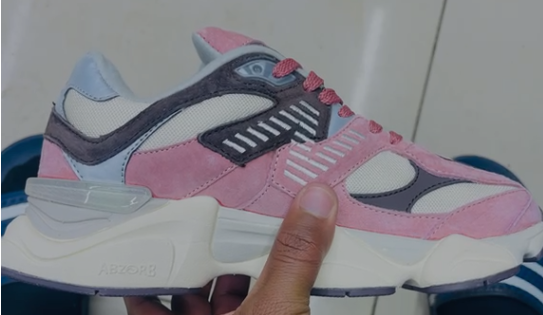 New Balance 9060 – Pink/White/Grey/Blue