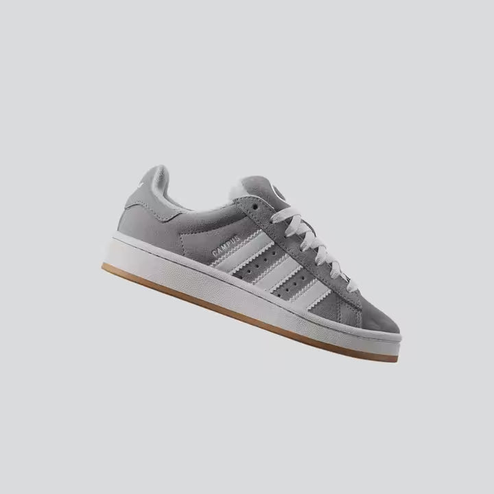 Adidas Campus 00s Shoes – Grey Three / Cloud White / Cloud White