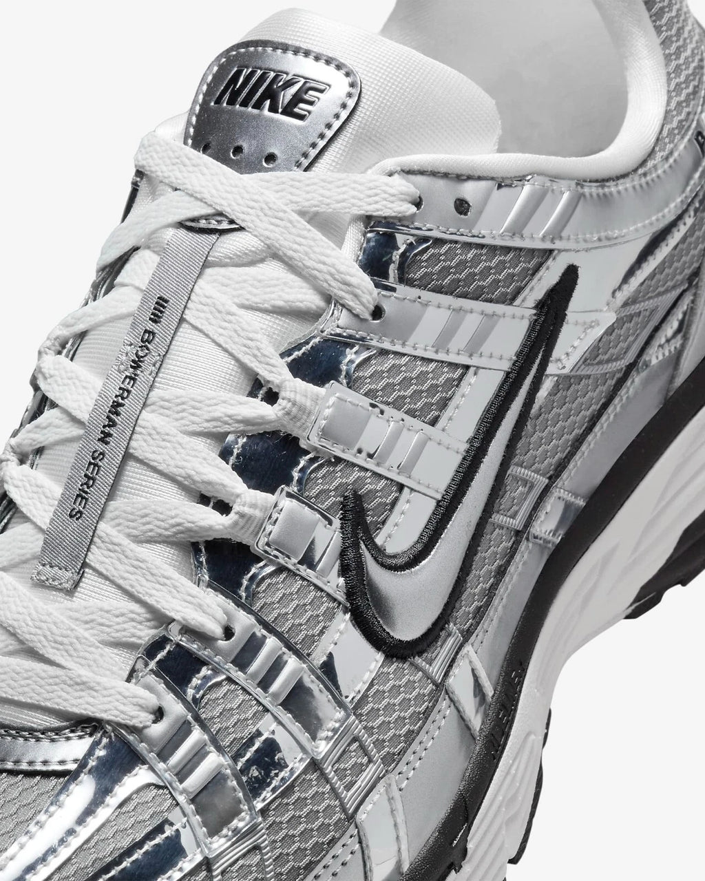 Nike P-6000 Shoes – Metallic Silver / Sail / Black