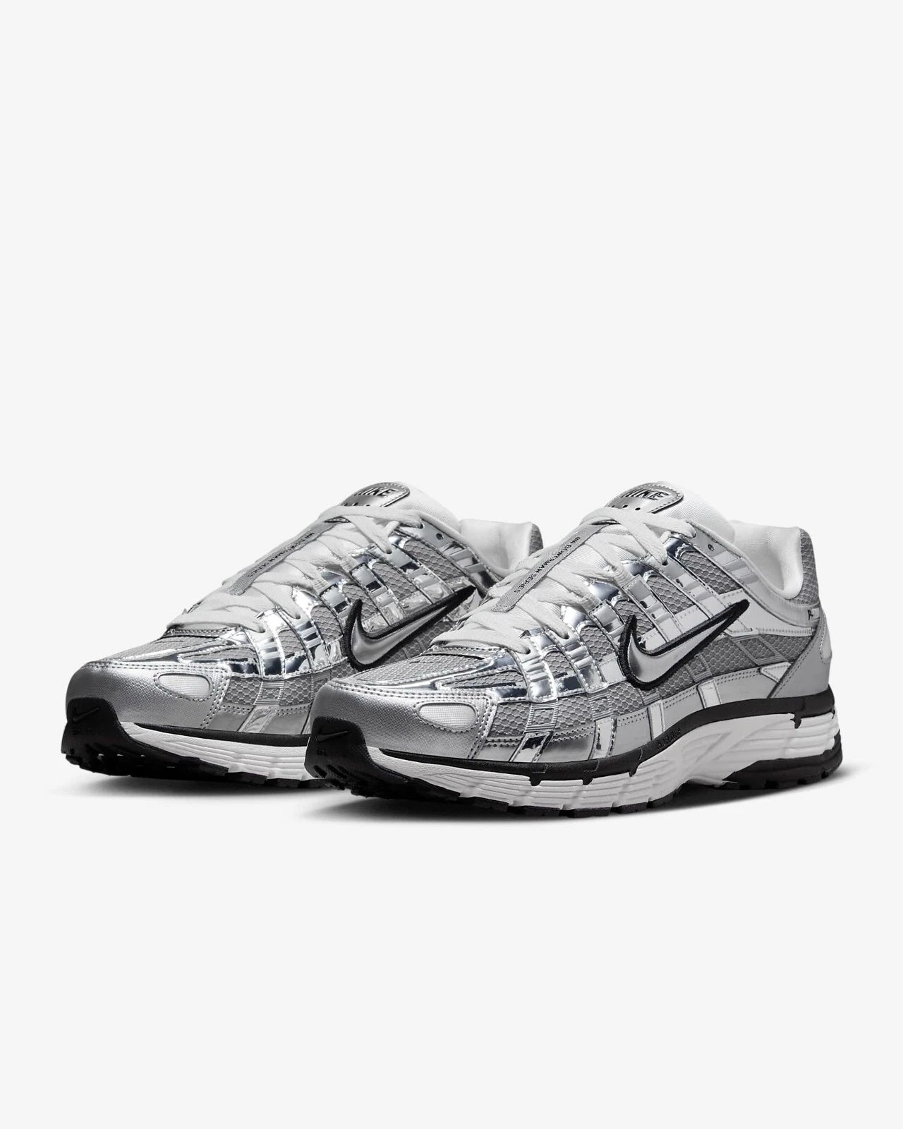 Nike P-6000 Shoes – Metallic Silver / Sail / Black
